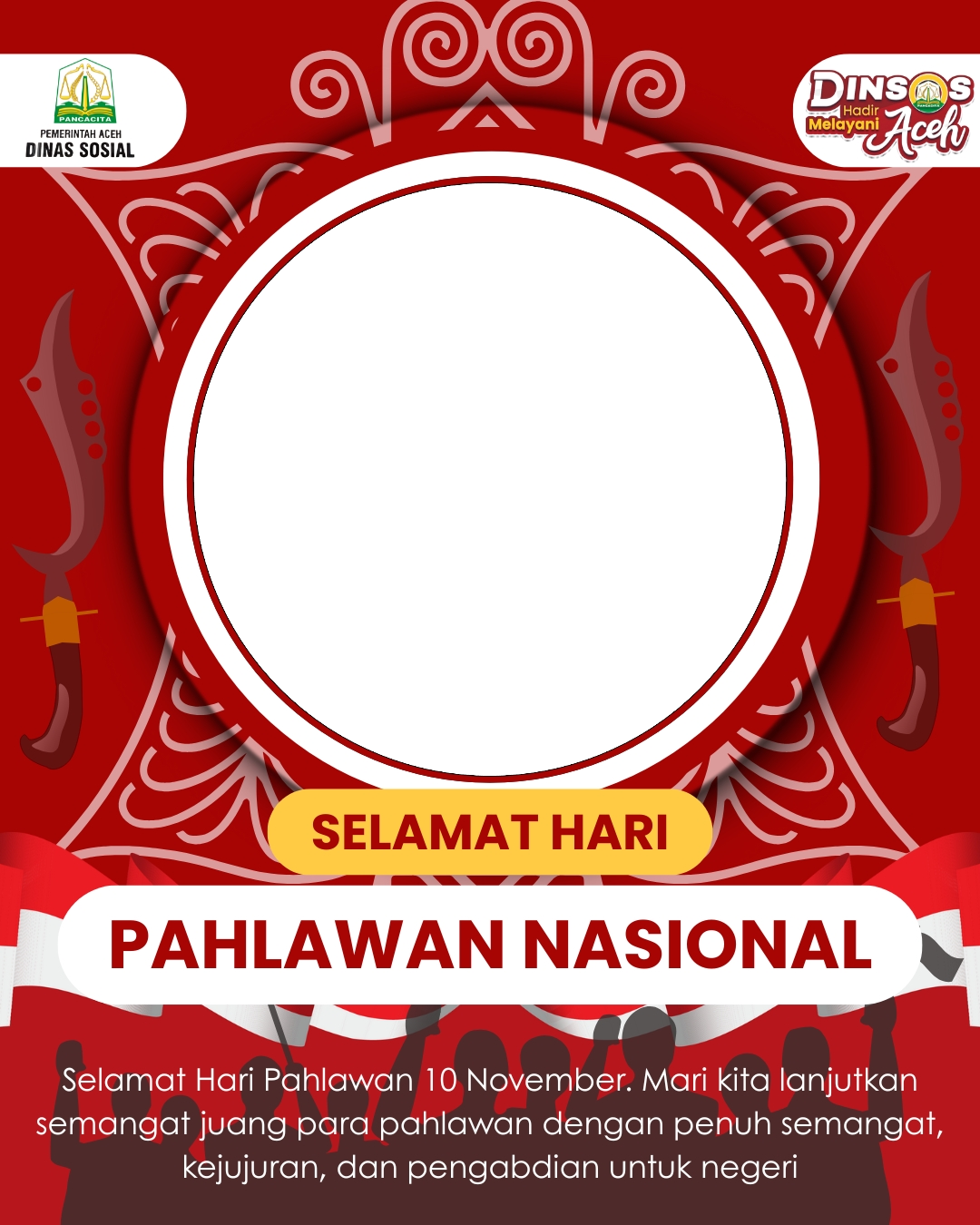 Twibbon Hari Pahlawan 10 November 2025